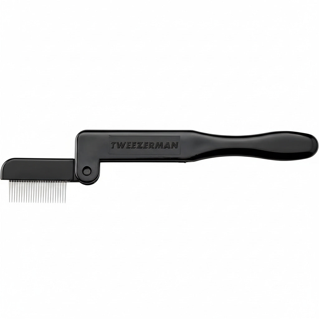 TWEEZERMAN FOLDING EYE LASH COMB