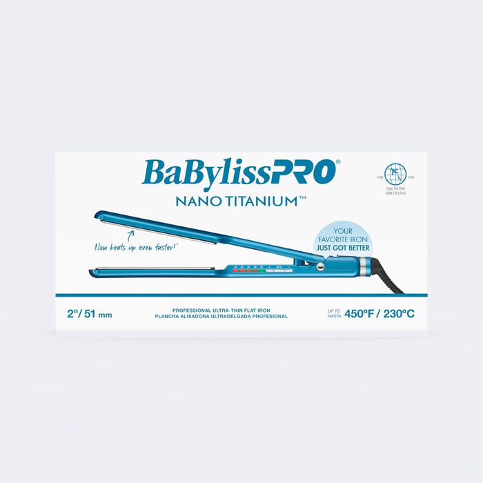 Babyliss Pro Nano Titanium Digital Ultra-Thin Flat Iron