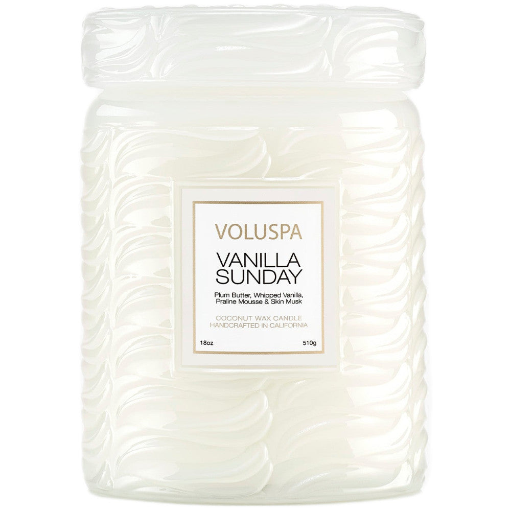 Voluspa Large Jar Candle Vanilla Sunday 18 oz
