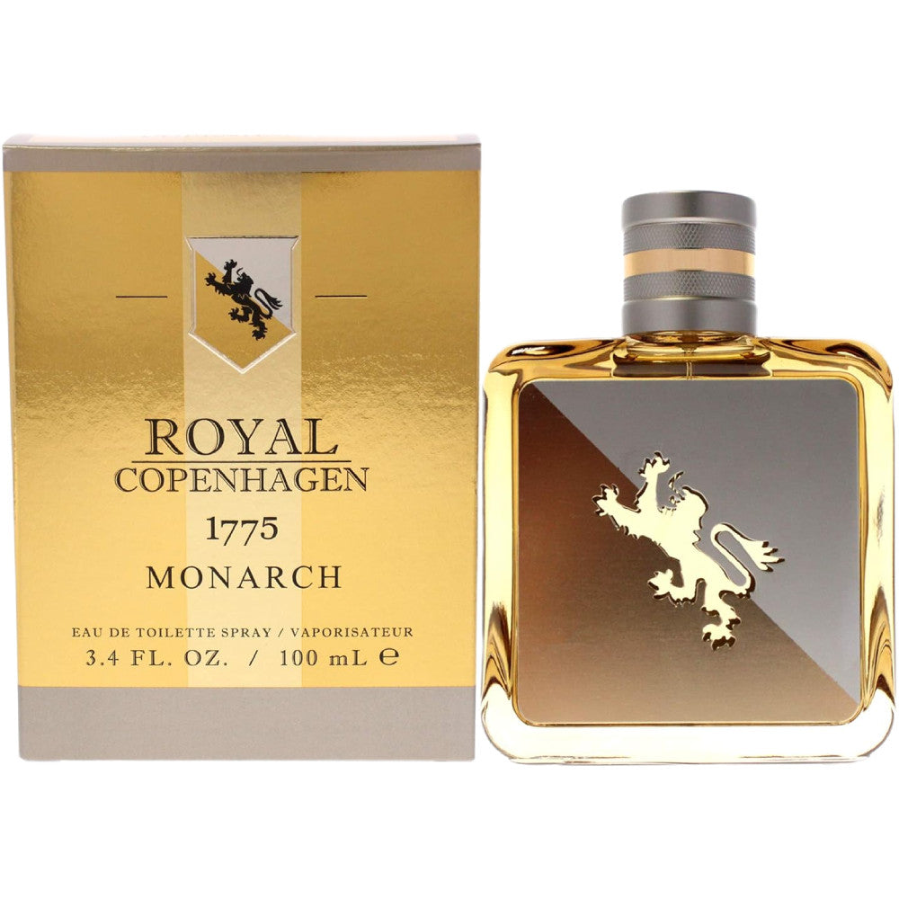 Royal Copenhagen 1775 Monarch Men Eau De Toilette Spray 3.4 oz