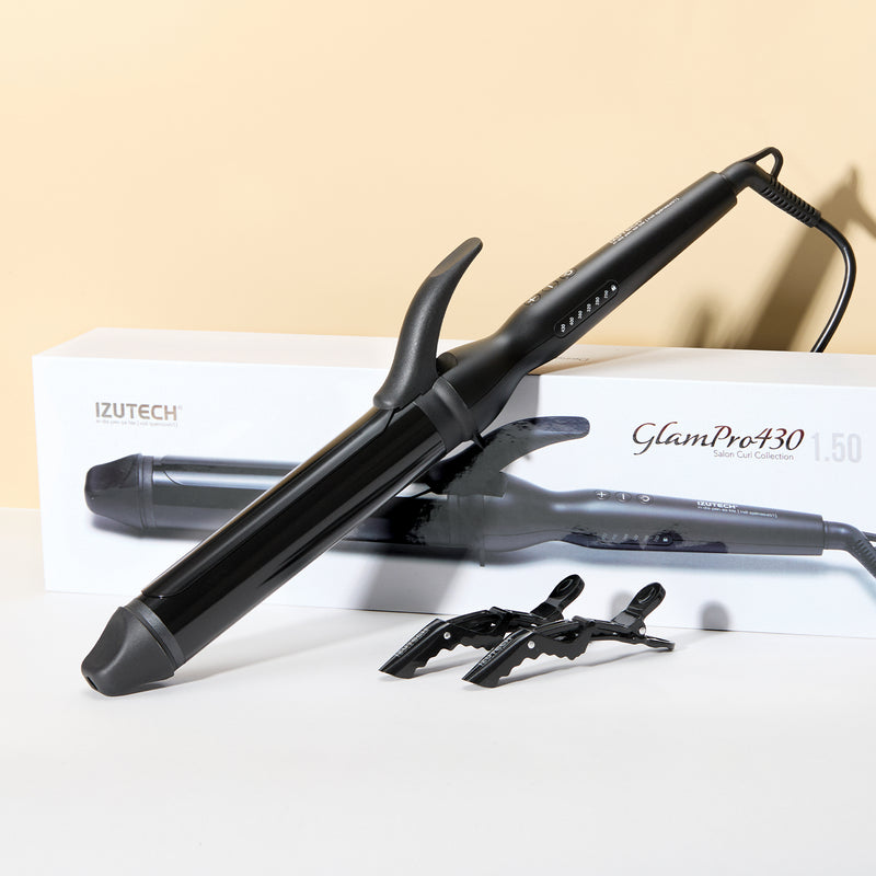 Izutech CurlPro 430 Xtra Long Curling Iron 1.5 in