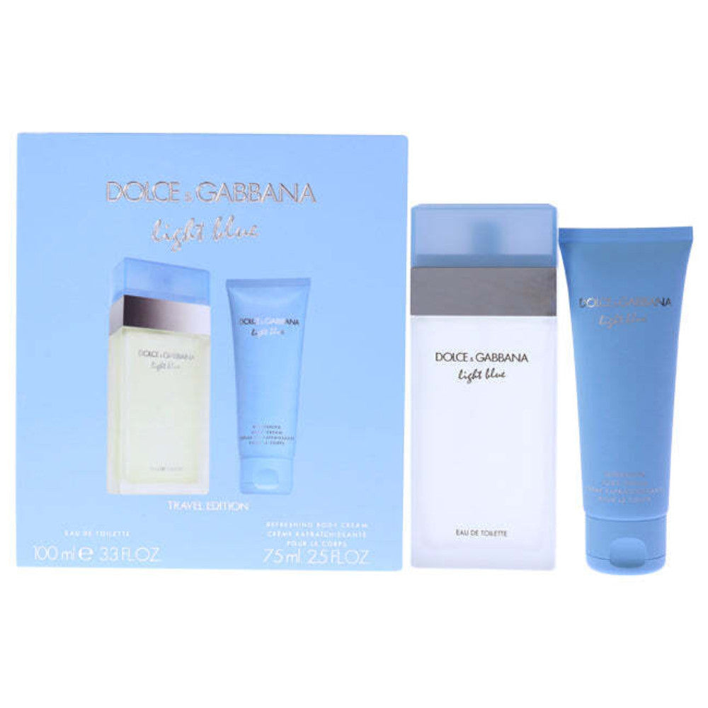 Dolce and Gabbana Light Blue Womens Gift Set 2 Pc