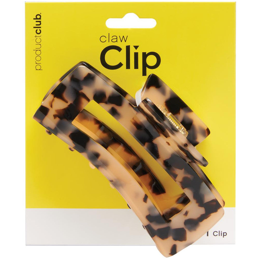 Product Club Rectangular Claw Clip-Leopard