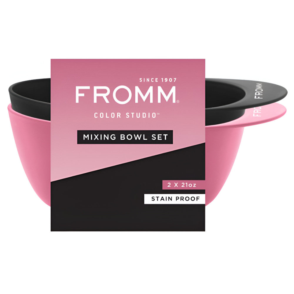 Fromm Color Bowls Floral 21 oz 2pk