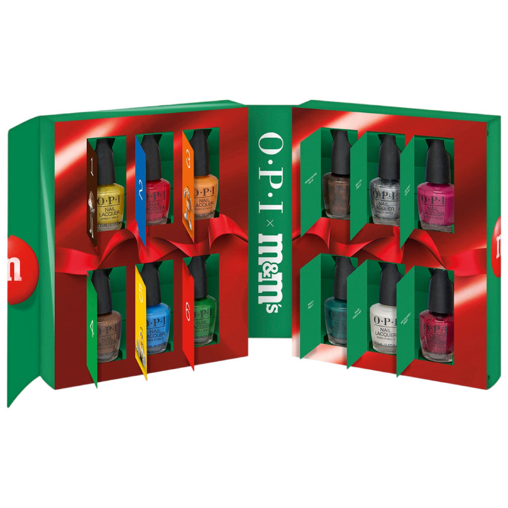 OPI Sweeten Your Mani 12 Pack Mini Advent Calendar- Holiday26