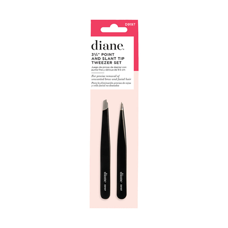 Diane Slant + Point Tweezer 3.75 inTweezers & Brow ToolsDIANE