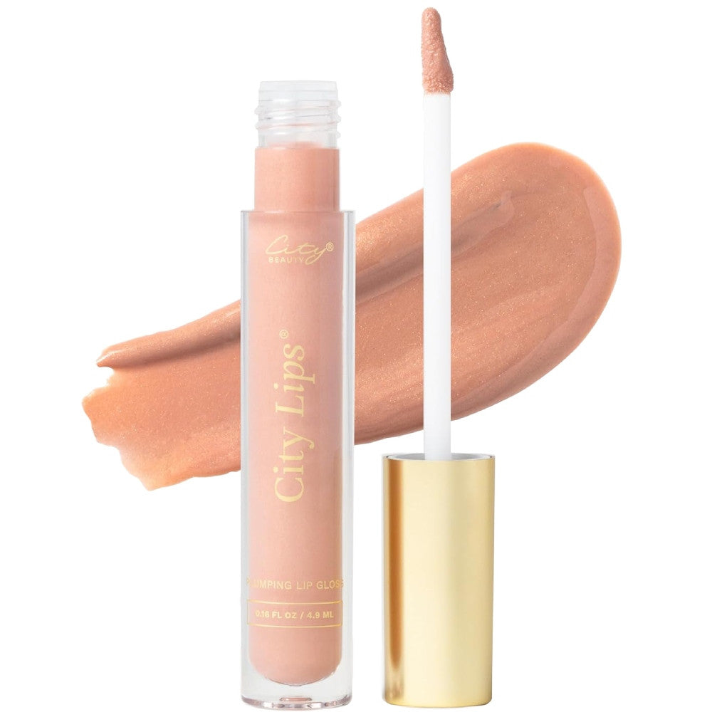 City Lips Color Plumping Lip Gloss- Tokyo Kiss