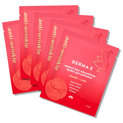 Derma E Anti-Wrinkle Retinol Line Smoothing Hydro Gel Patches 5 Count