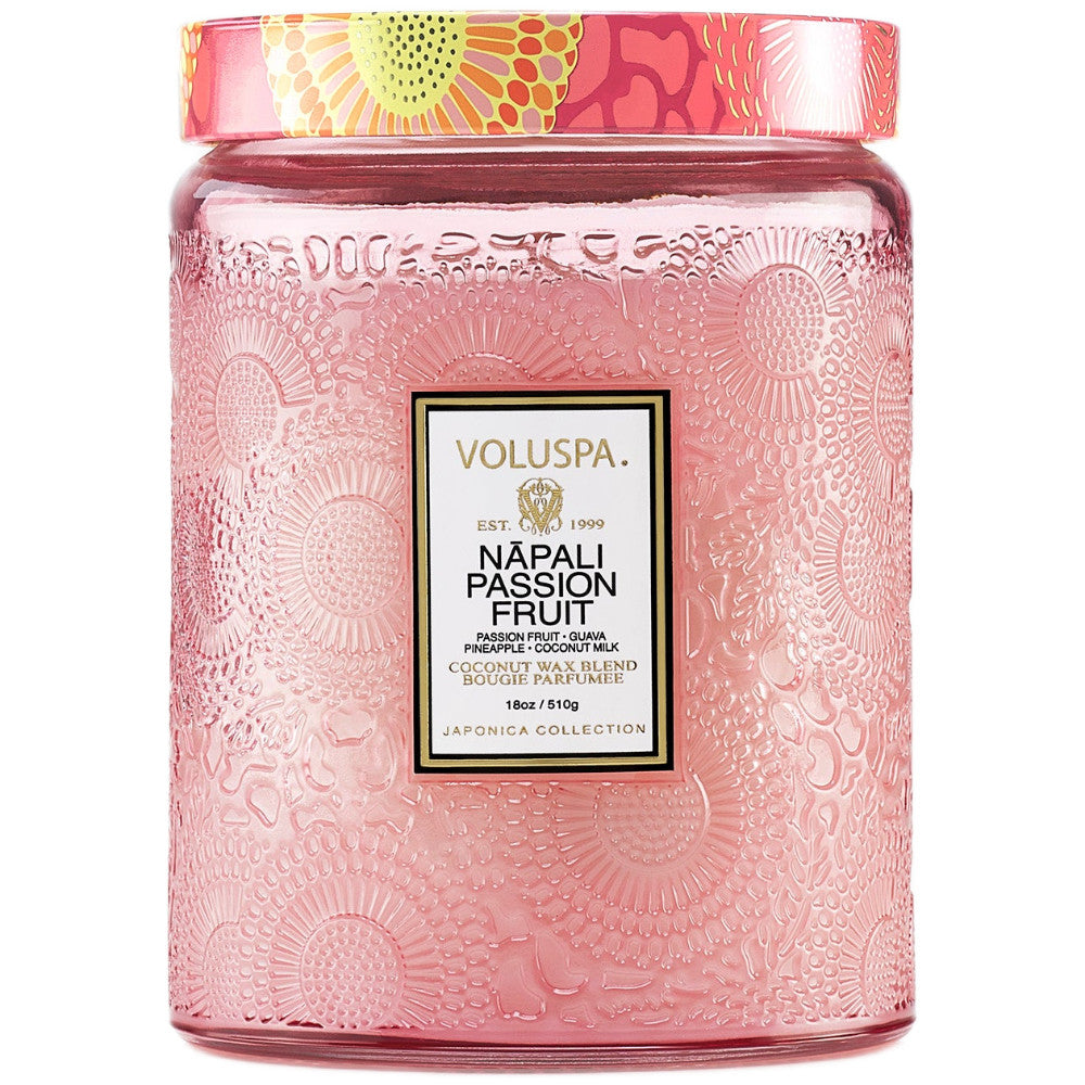 Voluspa Large Jar Candle Napali Passion Fruit 18 oz
