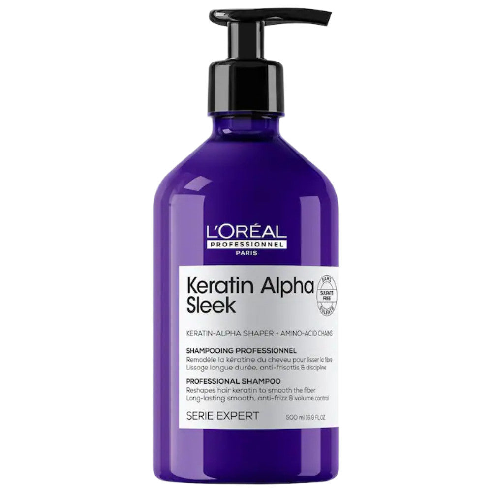 Loreal Professional Series Expert Keratin Alpha Sleek Shampoo 16.9 oz