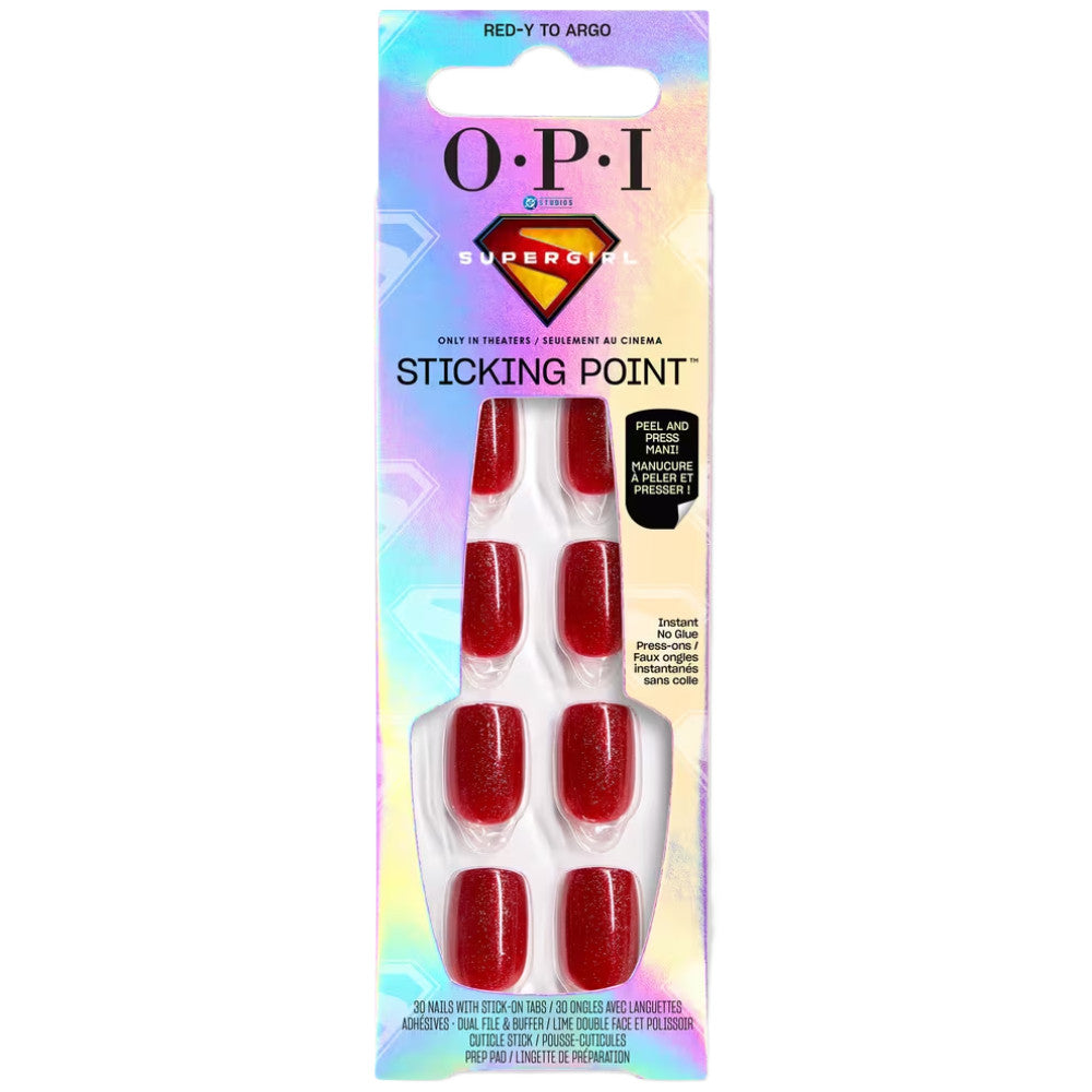 OPI Sticking Point-Red-y To Argo