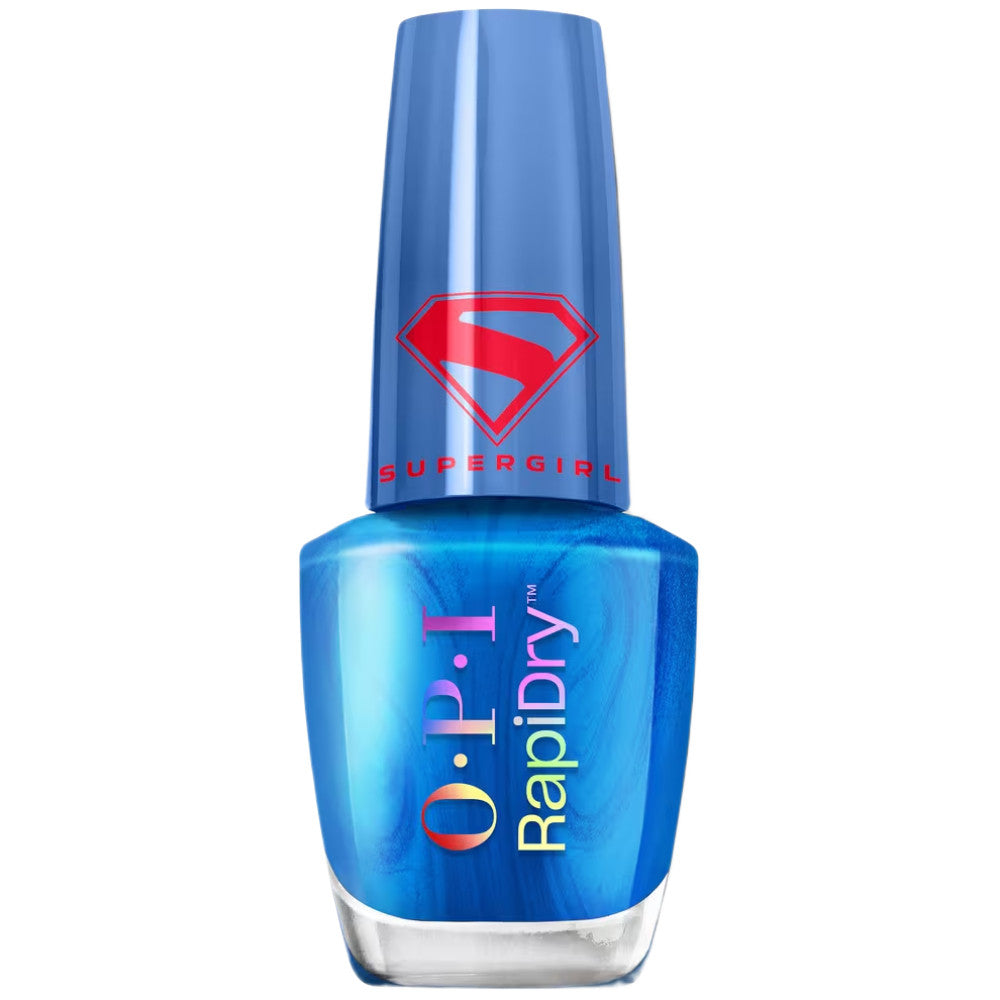 OPI RapiDry Quick Dry Nail Polish-Sklarian Sapphire(Supergirl)