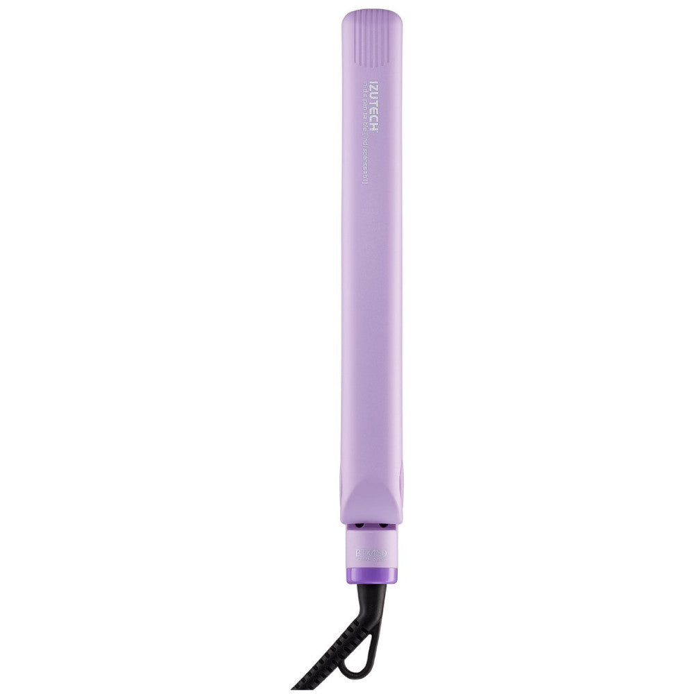 Izutech Tourmaline Ceramic Flat Iron-Purple 1 inch Dual Voltage