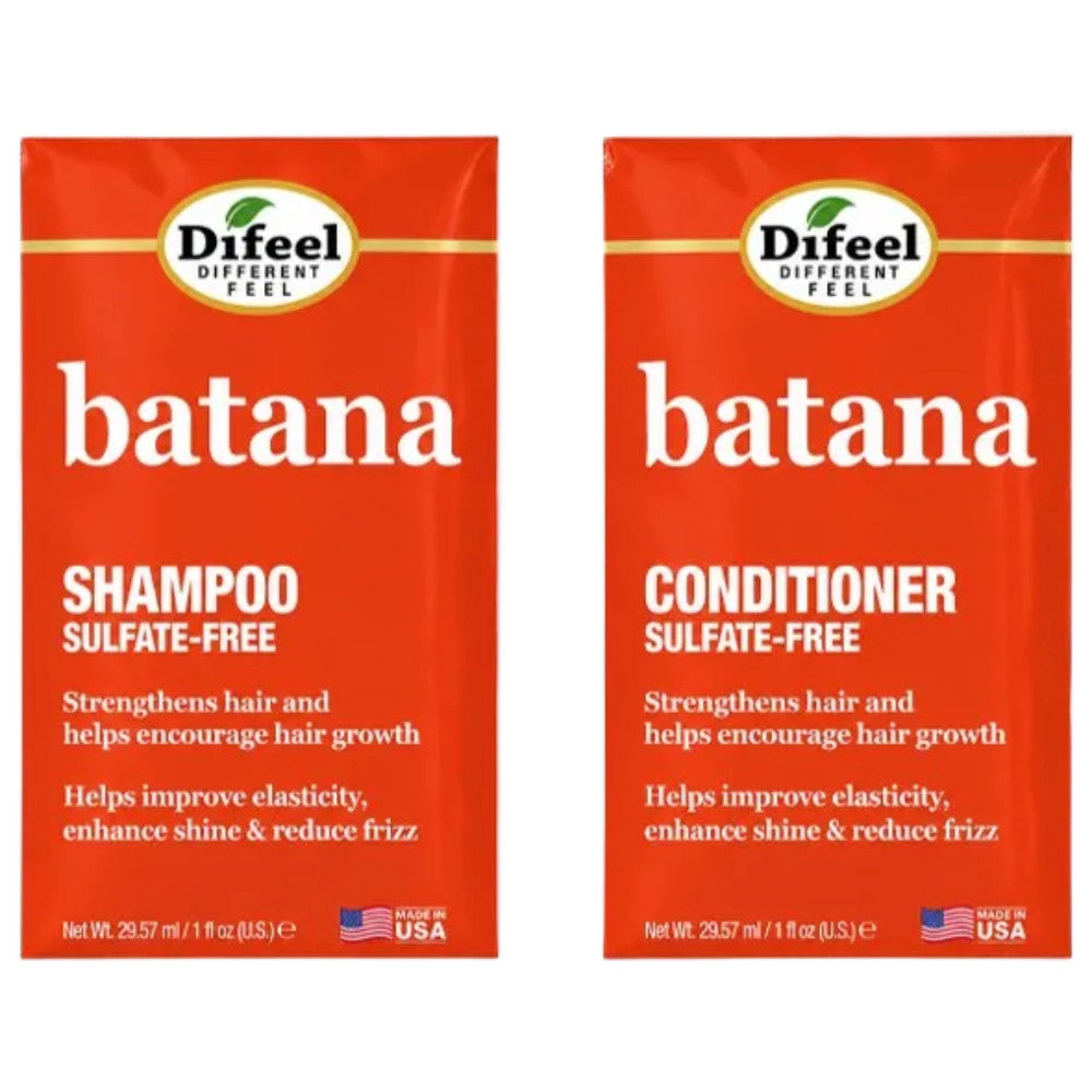 Difeel Shampoo and Conditioner Packet- Batana 2 x 1 oz