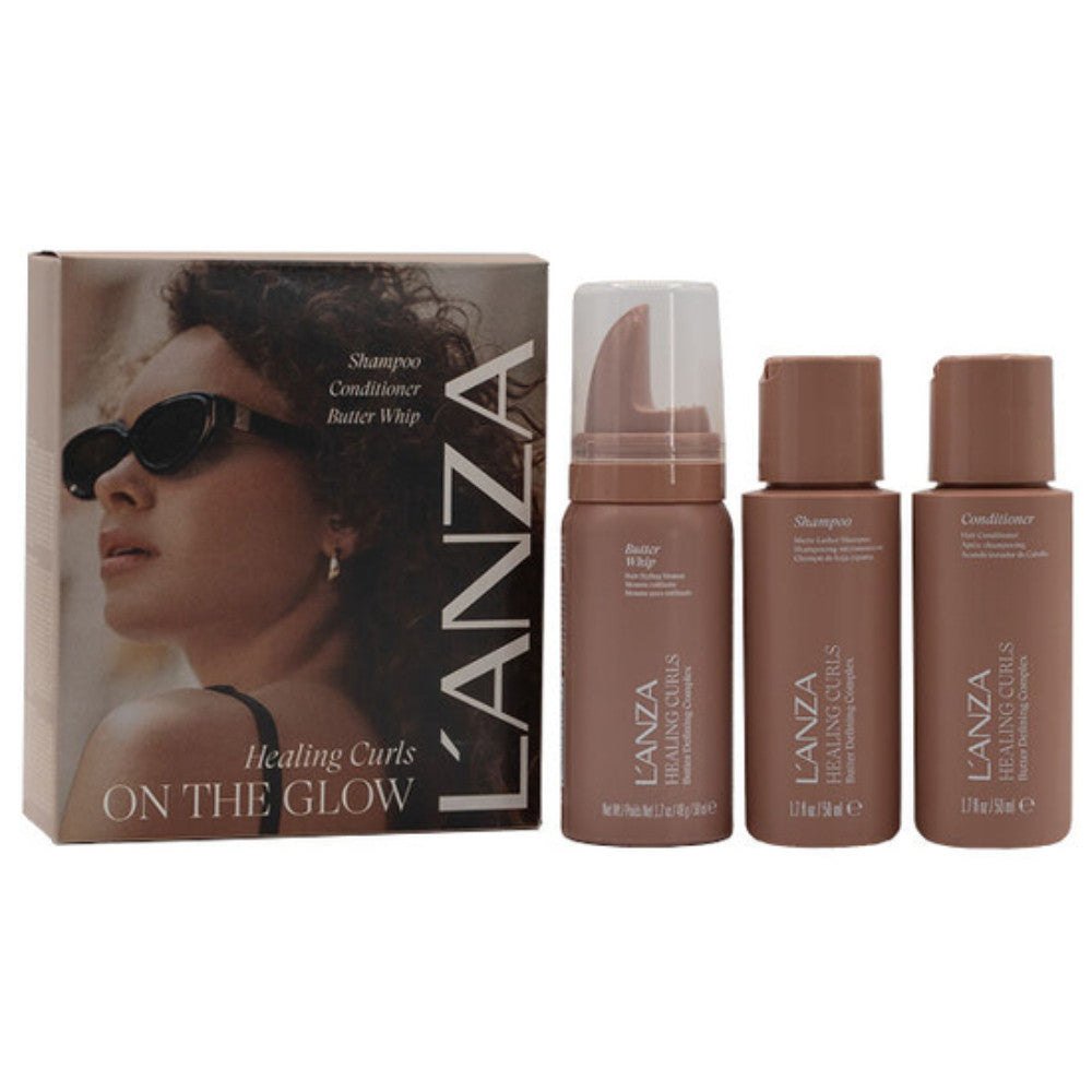 Lanza Healing Curls on the Glow Mini Kit