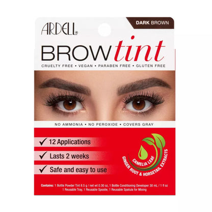 Ardell Brow Tint-dark Brown 12 Ct