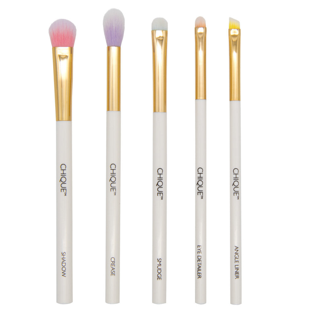 Royal Brush Chique 5 pcs Rainbow White Eye Set