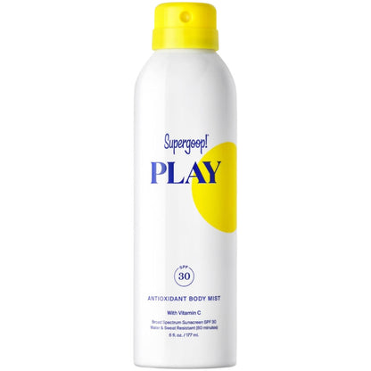 Supergoop Play Antioxidant Body Mist SPF30 with Vitamin C 6 oz