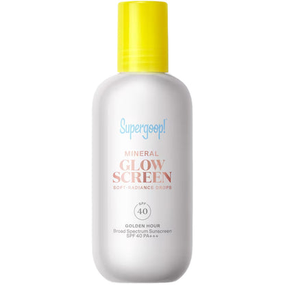 Supergoop Mineral Glowscreen Soft Radiance Drops SPF 40-Golden Hour