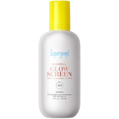 Supergoop Mineral Glowscreen Soft Radiance Drops SPF 40-Sunset