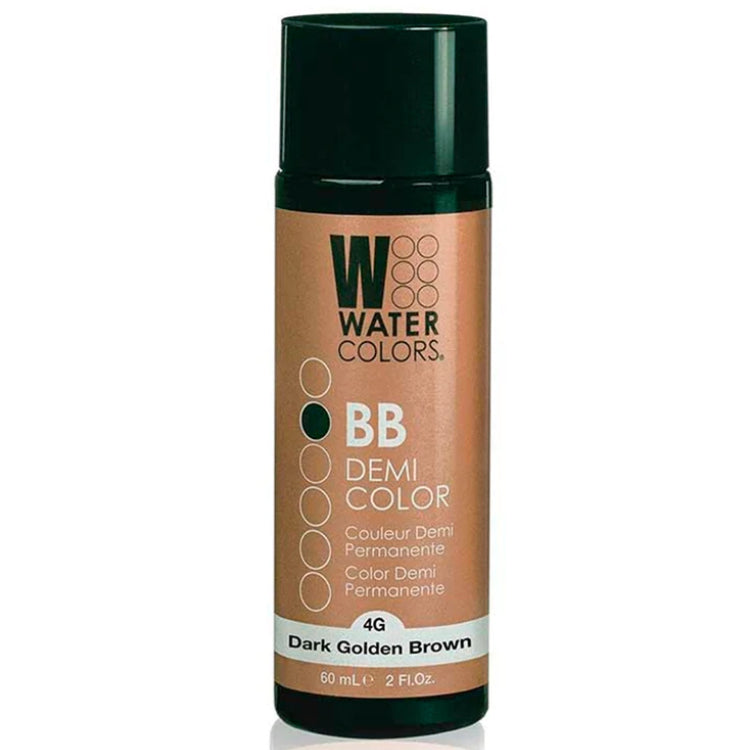 Tressa Watercolors BB Demi-Permanent Hair ColorHair ColorTRESSAColor: 4G Dark Golden Brown