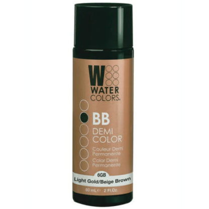 Tressa Watercolors BB Demi-Permanent Hair ColorHair ColorTRESSAColor: 6GB Light Golden Beige Brown