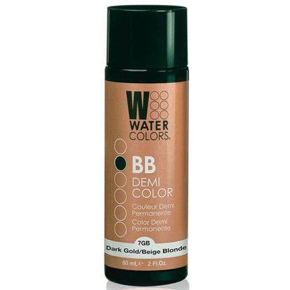 Tressa Watercolors BB Demi-Permanent Hair ColorHair ColorTRESSAColor: 7GB Dark Golden Beige Blonde