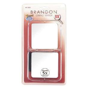 BRANDON MIRROR 5X COMPACT TRAVEL 3 1/8 INCHESMirrorsBRANDON