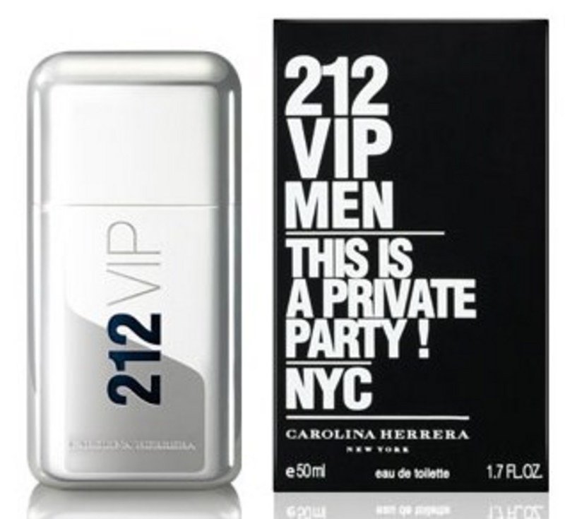 CAROLINA HERRERA 212 VIP MEN`S EAU DE TOILETTE SPRAY 1.7 OZ.Men's FragranceCAROLINA HERRERA
