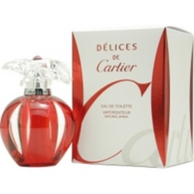 CARTIER DELICES WOMEN`S EAU DE TOILETTE SPRAY 1 OZWomen's FragranceCARTIER