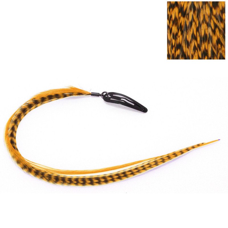 CLIP N FEATHERS GINGER HAIR FEATHER EXTENSIONCLIP N FEATHERS
