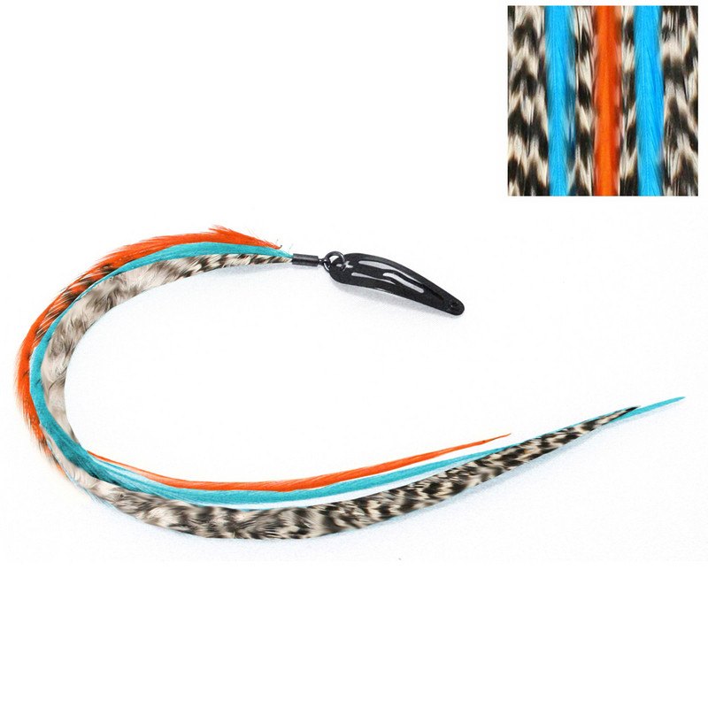 CLIP N FEATHERS MIXED HAIR FEATHER EXTENSIONCLIP N FEATHERS