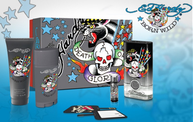 ED HARDY Born Wild Men`s Gift Set-5pcMen's FragranceED HARDY