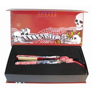 HERSTYLER FLAT IRON TATTOO 1 IN. RED DUAL VOLTAGE 67635Flat IronHERSTYLER