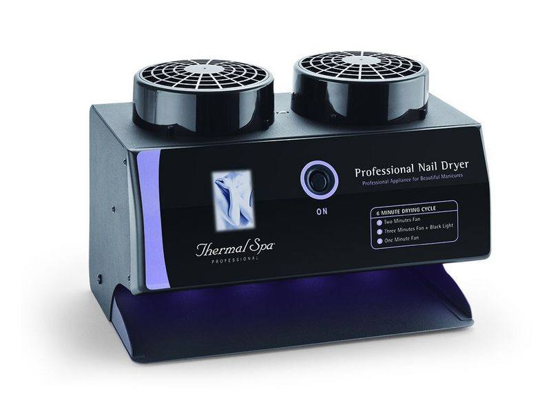 THERMAL SPA PROFESSIONAL NAIL DRYER-BLACK PAR400THERMAL SPA
